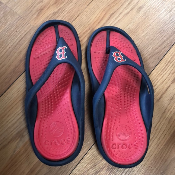 red sox crocs
